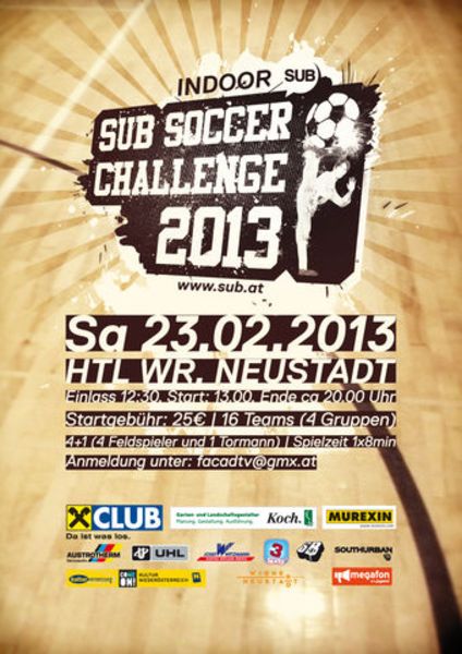 SUB Soccer Challenge 2013 – HTL Wiener Neustadt – 23.2.13
