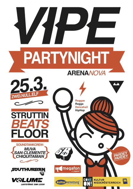 StruttinBeats auf der VIPE – Arena Nova – 25.3.11
