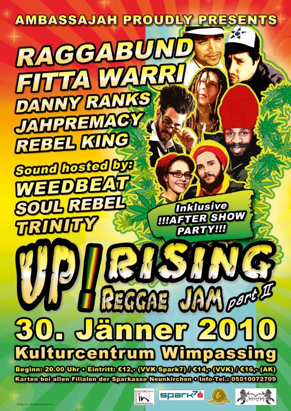 Uprising Reggae Jam 2010 – 30.1.10