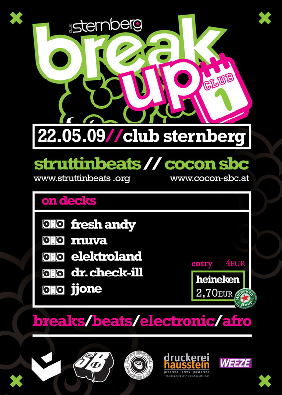 Struttinbeats-wiener-neustadt-Break Up Club