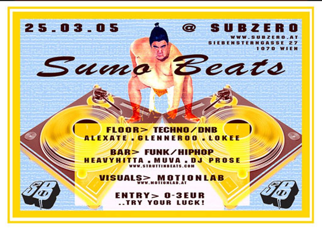 SUMO BEATS @ Sub Zero - 25.3.05